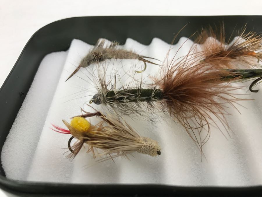 Set Of (2) C.F. Orvis Fishing Flies Fly Kits [Photo 8]