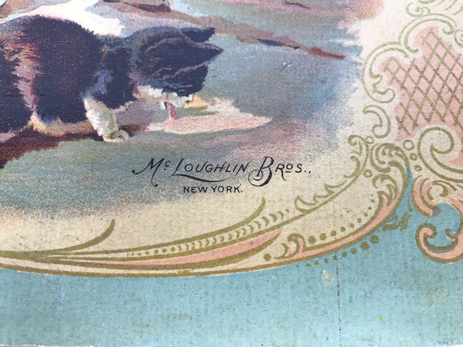 Vintage 1909 Children's Book 'One Two Three Four' By McLoughlin Bros 16 Color Plates [Photo 6]