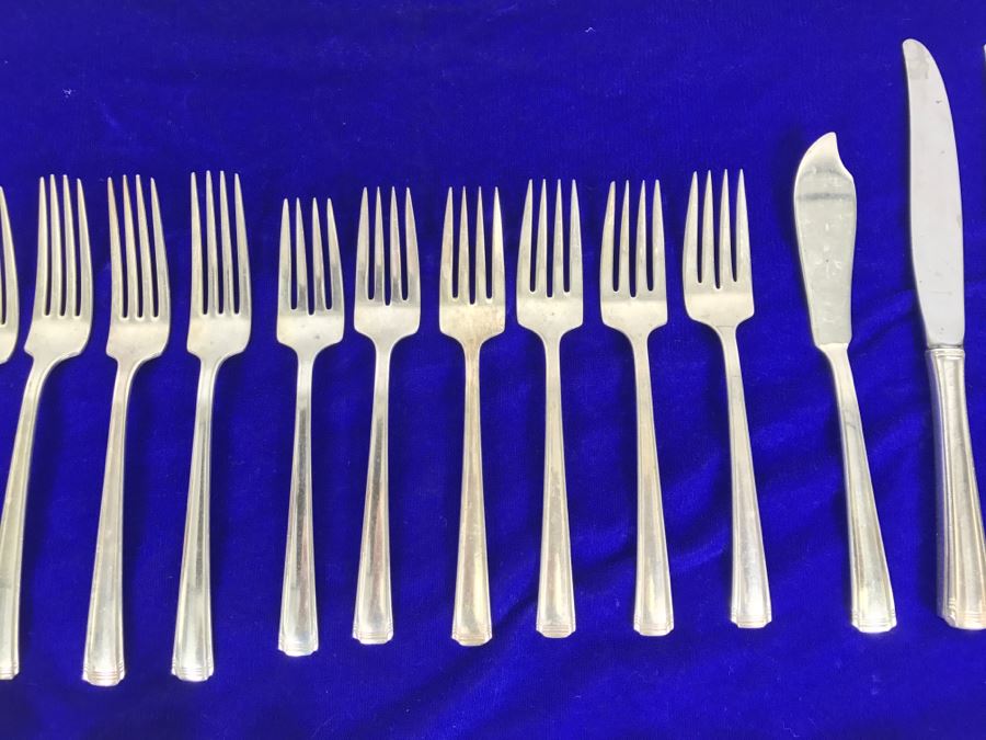 Westmorland Sterling Silver Flatware Set Apx Service For 6 - 1,155g [Photo 8]
