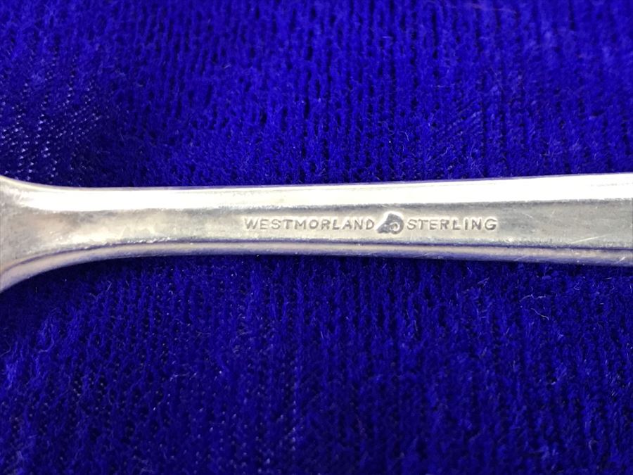 Westmorland Sterling Silver Flatware Set Apx Service For 6 - 1,155g [Photo 14]