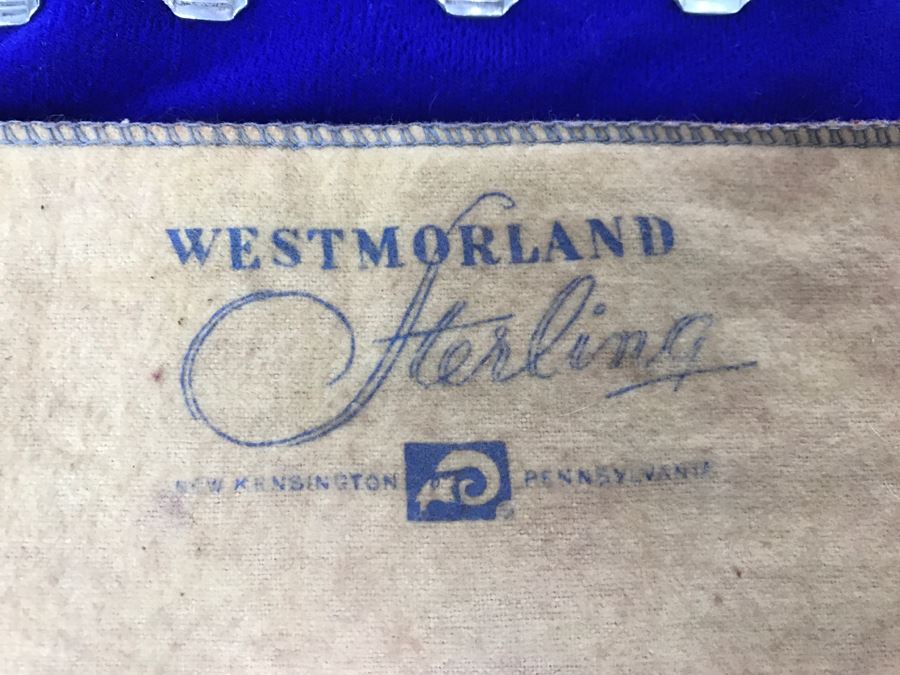 Westmorland Sterling Silver Flatware Set Apx Service For 6 - 1,155g [Photo 5]