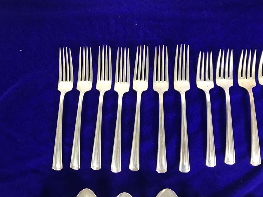 Westmorland Sterling Silver Flatware Set Apx Service For 6 - 1,155g [Photo 7]