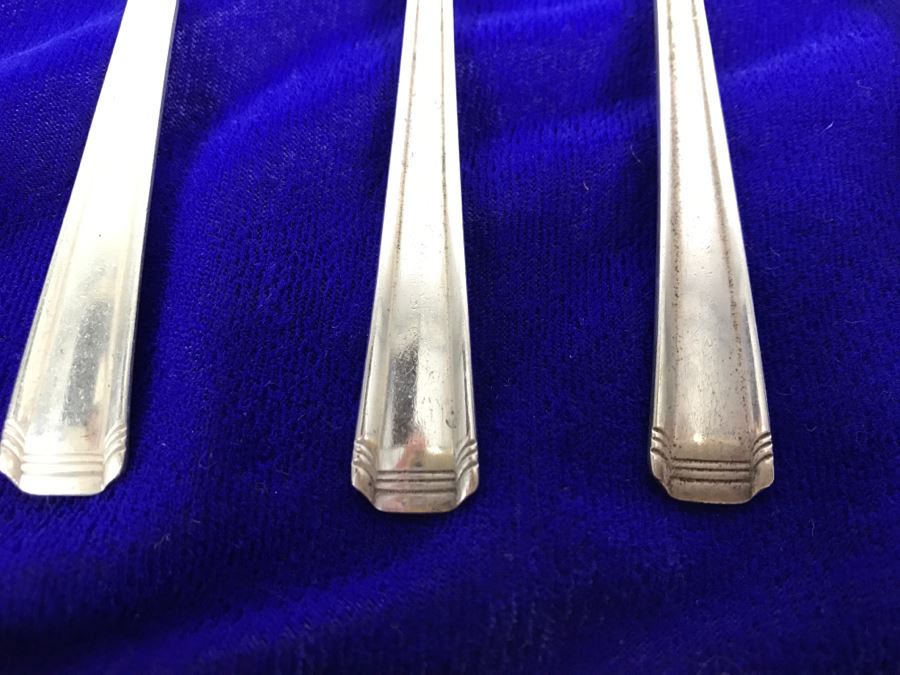 Westmorland Sterling Silver Flatware Set Apx Service For 6 - 1,155g [Photo 4]