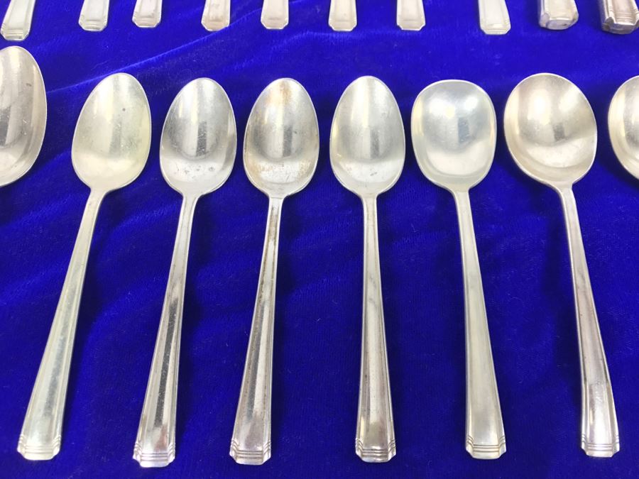 Westmorland Sterling Silver Flatware Set Apx Service For 6 - 1,155g [Photo 2]