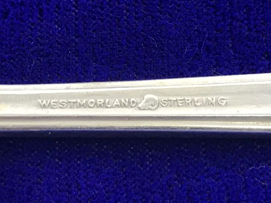 Westmorland Sterling Silver Flatware Set Apx Service For 6 - 1,155g [Photo 15]