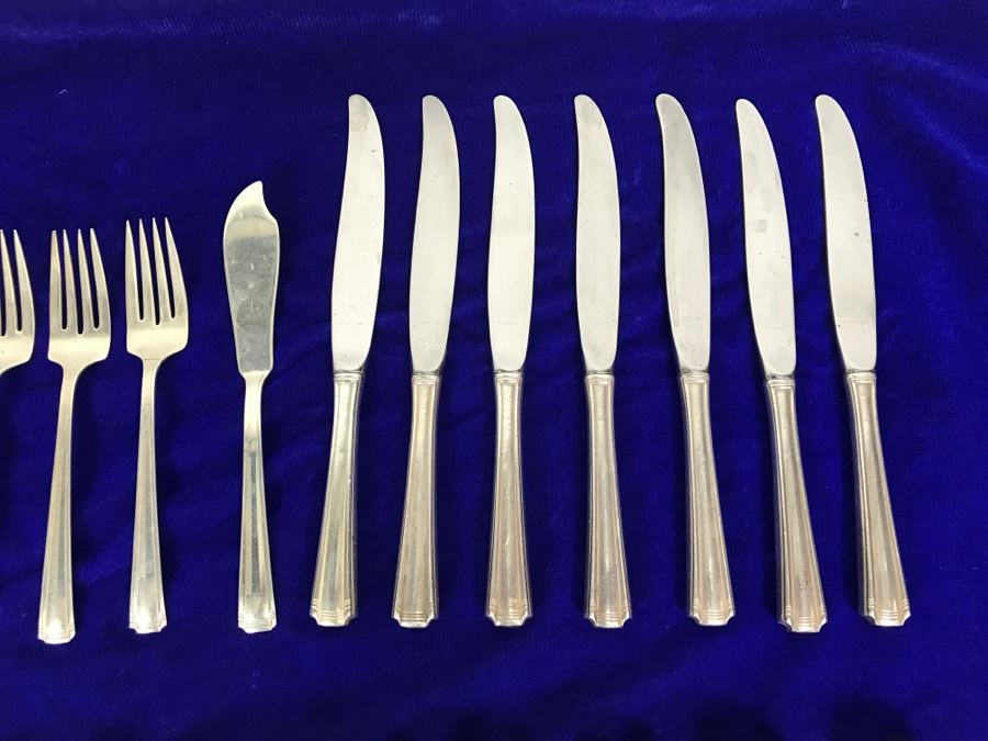 Westmorland Sterling Silver Flatware Set Apx Service For 6 - 1,155g