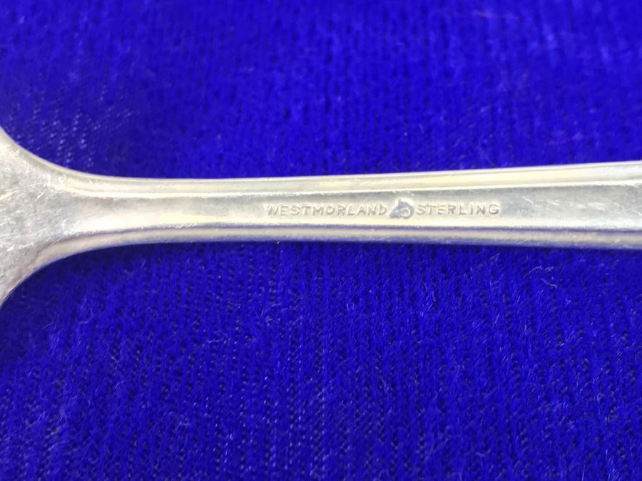 Westmorland Sterling Silver Flatware Set Apx Service For 6 - 1,155g [Photo 13]