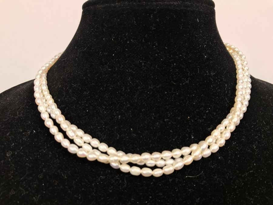 Misaki Fresh Water Seed Pearl Necklace [Photo 8]