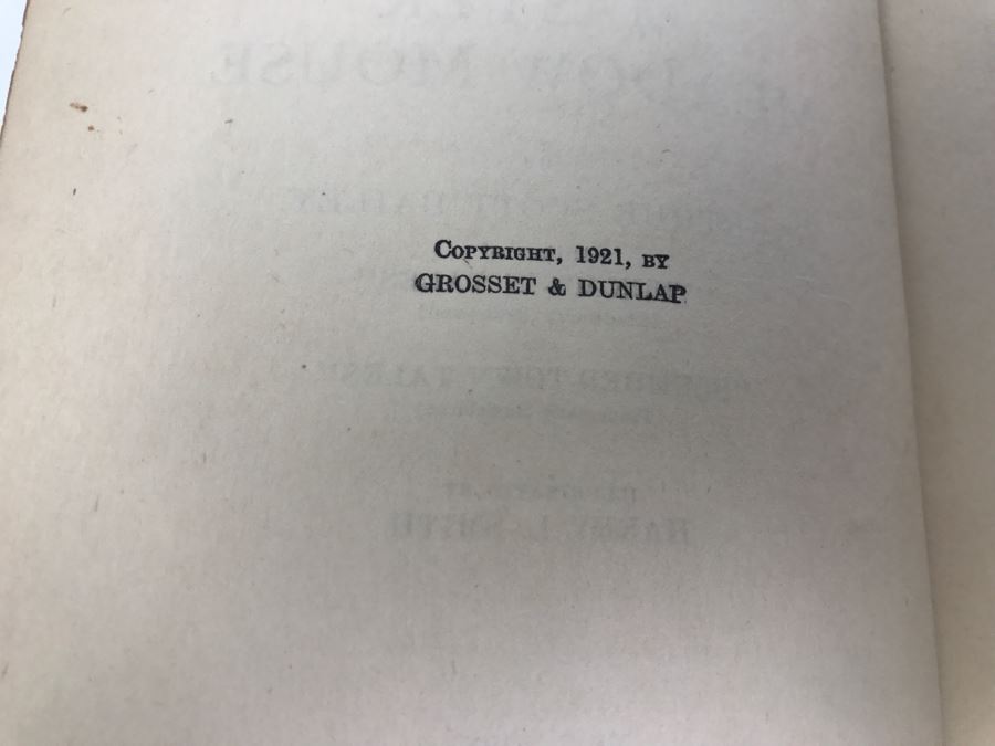 Vintage 1921 Book The Tale Of Master Meadow Mouse By Arthur Scott Bailey Sleepy-Time Tales [Photo 7]