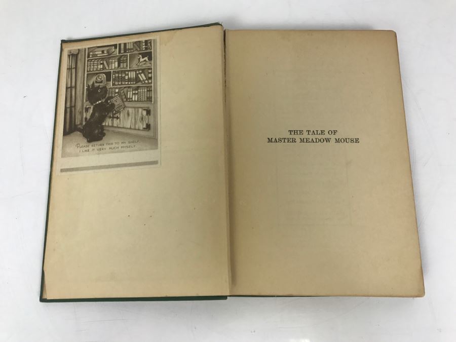 Vintage 1921 Book The Tale Of Master Meadow Mouse By Arthur Scott Bailey Sleepy-Time Tales [Photo 5]