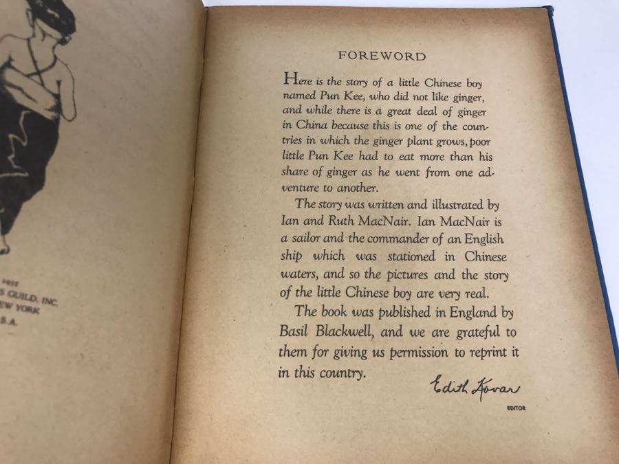 Vintage 1935 Book 'Ginger' By J.H. & E.R. Macnair Artists And Writers Guild Poughkeepsie, NY [Photo 9]