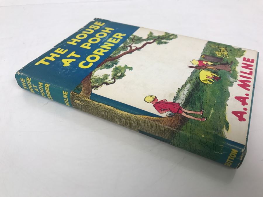 Vintage 1950 'The House At Pooh Corner' Book Reprinted From New Plates And Engravings By A. A. Milne With Dust Jacket [Photo 2]