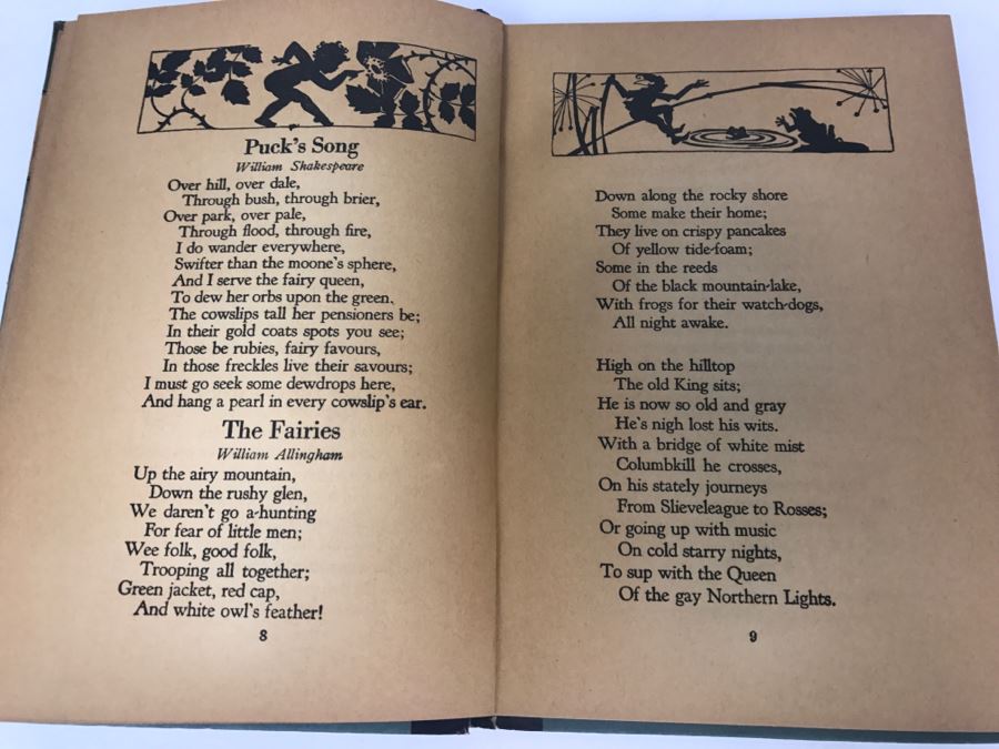 Vintage 1931 Book 'A Book Of Famous Poems For Older Boys And Girls' Compiled By Marjorie Barros [Photo 10]