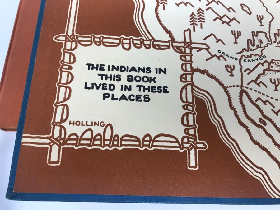 Vintage 1935 Book 'The Book Of Indians' And 1936 Book 'The Book Of Cowboys' By Holling C. Holling [Photo 8]