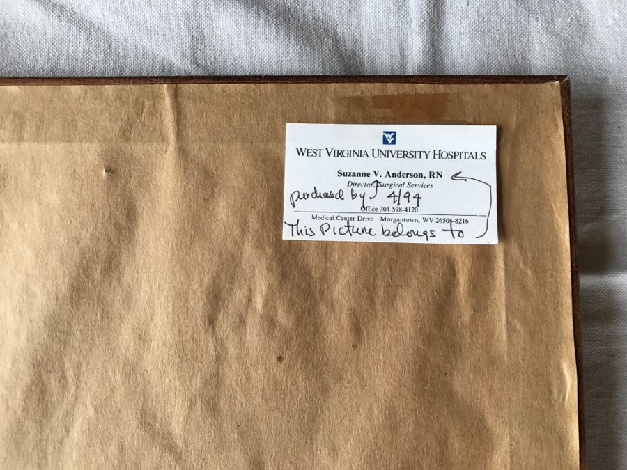 Framed Limited Edition Print Titled 'Help On The Way' By Bob Byerley Hand Signed 318 Of 950 24X30' [Photo 17]