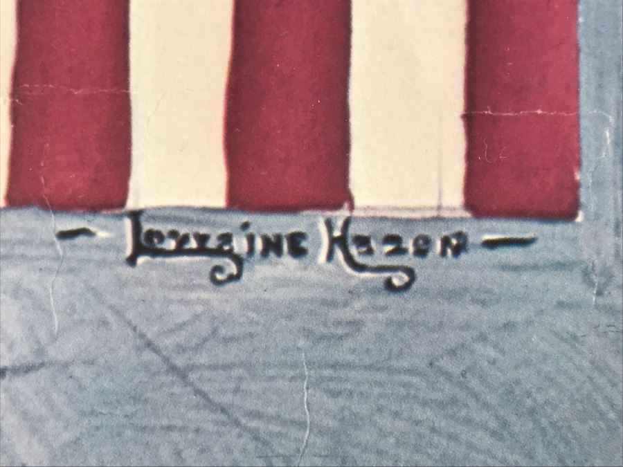 Framed 'Feminine Patriotism' Print World War I Government Reproduction Poster [Photo 12]