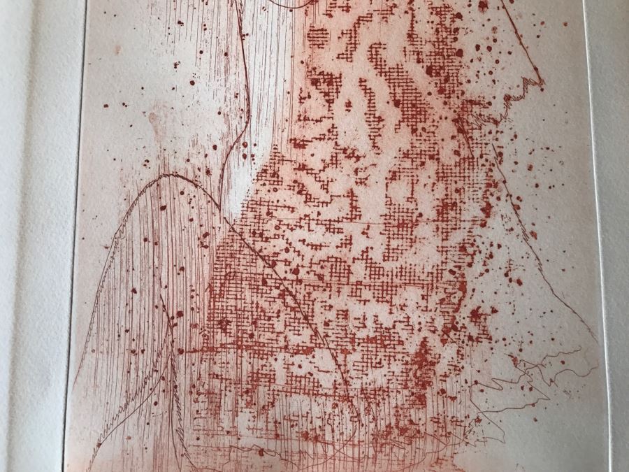 Limited Edition Lithograph By Etienne Ret (1900-1996) Titled 'Yetty' 36 Of 100 Hand Signed By Etienne Ret [Photo 6]