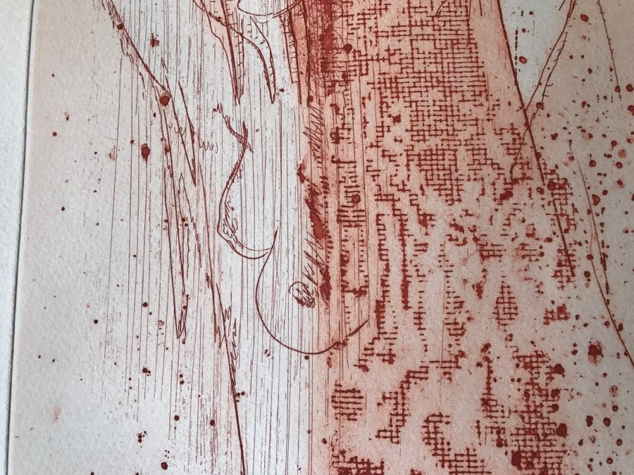 Limited Edition Lithograph By Etienne Ret (1900-1996) Titled 'Yetty' 36 Of 100 Hand Signed By Etienne Ret [Photo 5]