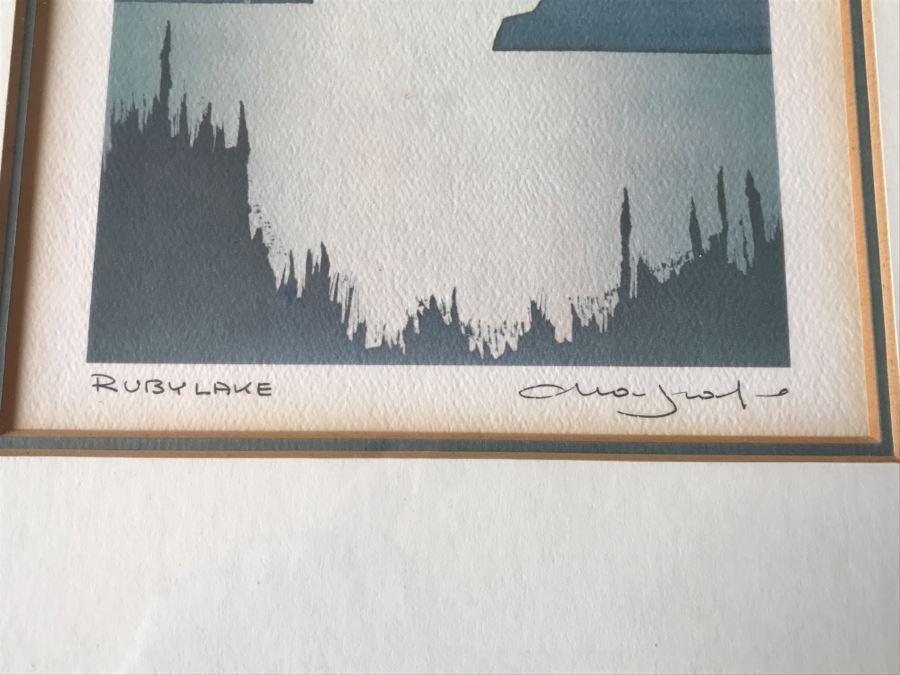 Set Of (5) Framed Hand Signed Serigraphs By Peter And Traudl Markgraf [Photo 16]