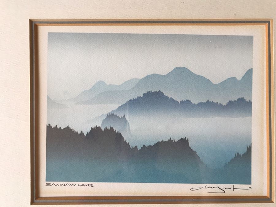 Set Of (5) Framed Hand Signed Serigraphs By Peter And Traudl Markgraf [Photo 3]