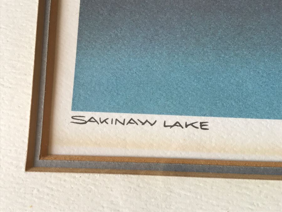 Set Of (5) Framed Hand Signed Serigraphs By Peter And Traudl Markgraf [Photo 5]