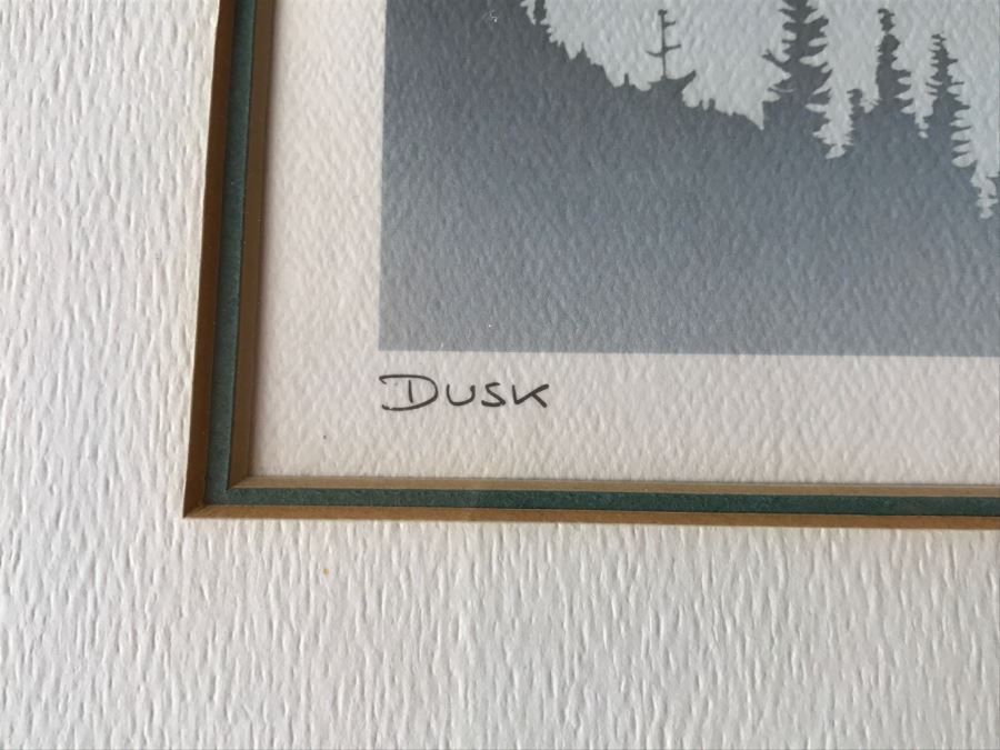 Set Of (5) Framed Hand Signed Serigraphs By Peter And Traudl Markgraf [Photo 22]