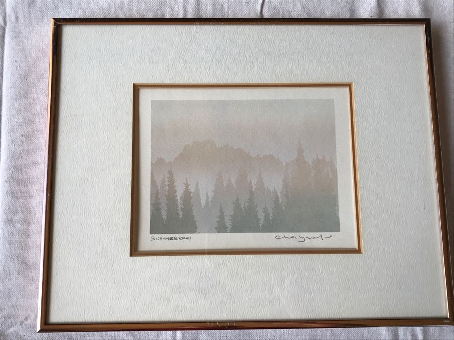 Set Of (5) Framed Hand Signed Serigraphs By Peter And Traudl Markgraf [Photo 10]