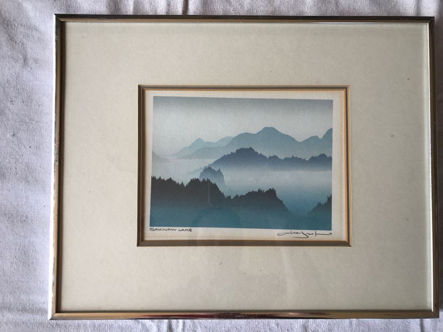 Set Of (5) Framed Hand Signed Serigraphs By Peter And Traudl Markgraf [Photo 2]