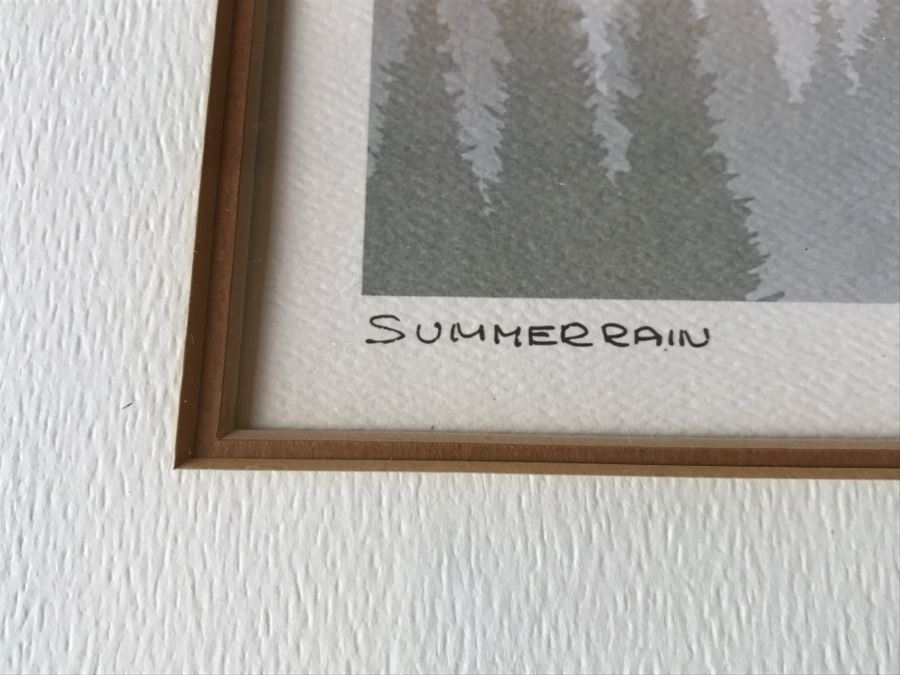 Set Of (5) Framed Hand Signed Serigraphs By Peter And Traudl Markgraf [Photo 13]