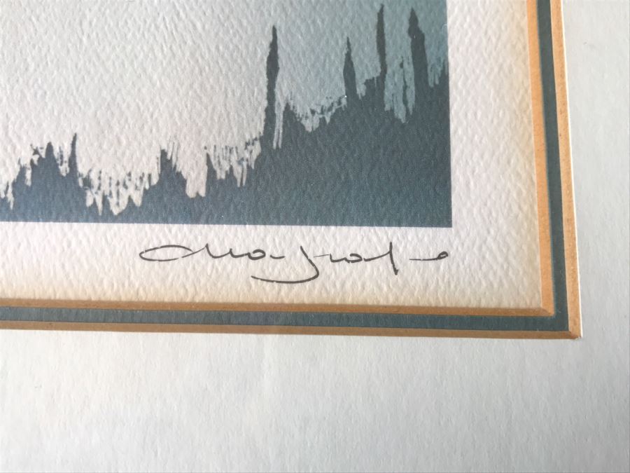 Set Of (5) Framed Hand Signed Serigraphs By Peter And Traudl Markgraf [Photo 17]