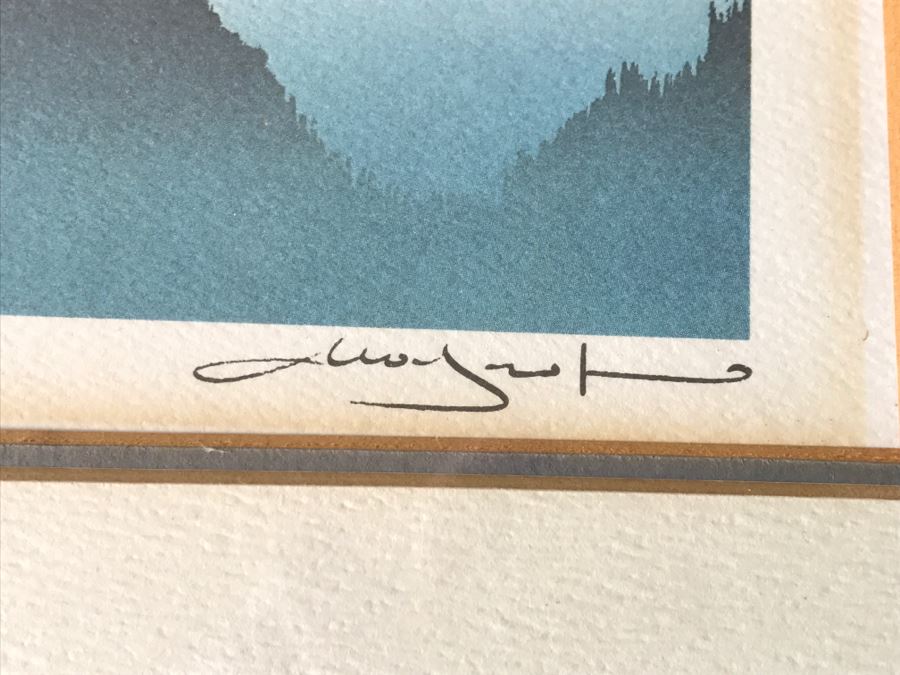 Set Of (5) Framed Hand Signed Serigraphs By Peter And Traudl Markgraf [Photo 4]