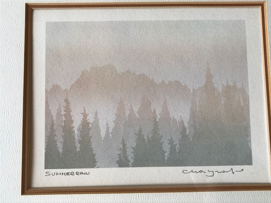 Set Of (5) Framed Hand Signed Serigraphs By Peter And Traudl Markgraf [Photo 11]