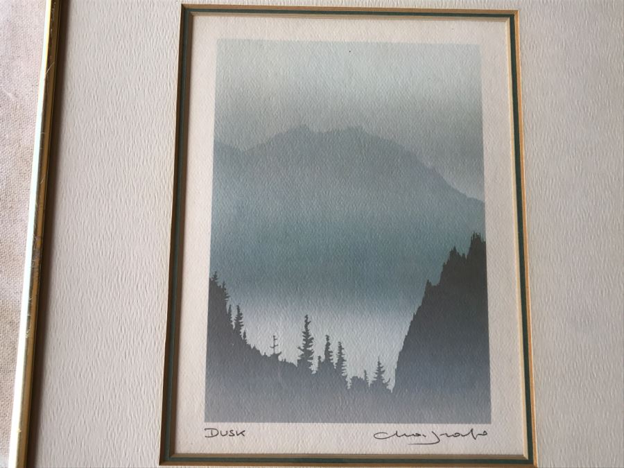 Set Of (5) Framed Hand Signed Serigraphs By Peter And Traudl Markgraf [Photo 20]