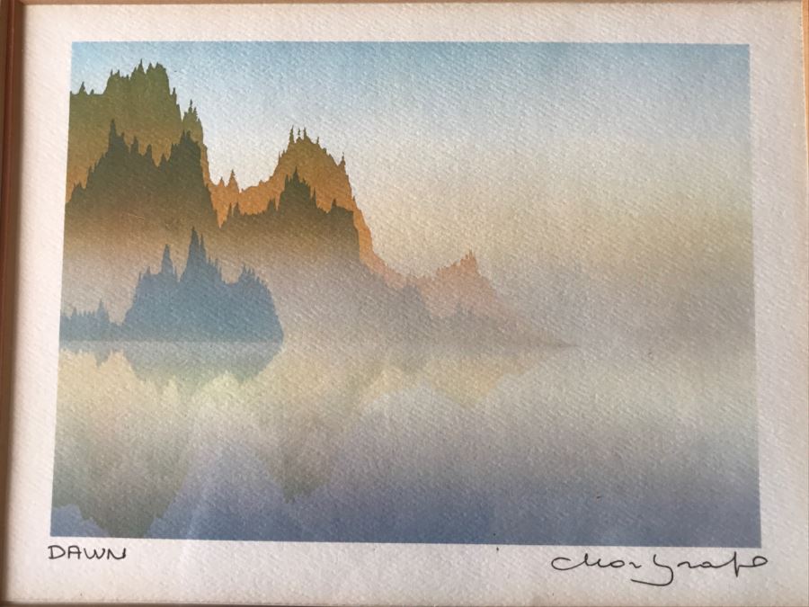 Set Of (5) Framed Hand Signed Serigraphs By Peter And Traudl Markgraf [Photo 9]