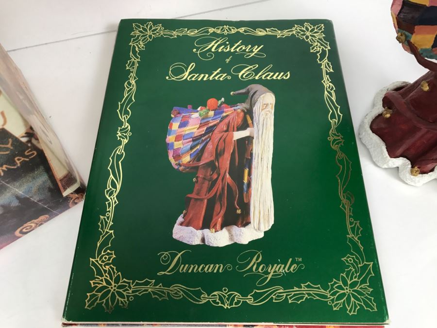 Duncan Royale Medieval Santa Claus Limited Edition 1,279 Of 10,000 R. Rodrigues 1983 With Both And Duncan Royale History Of Santa Claus Book ($700 On Replacements W/O Box) [Photo 3]