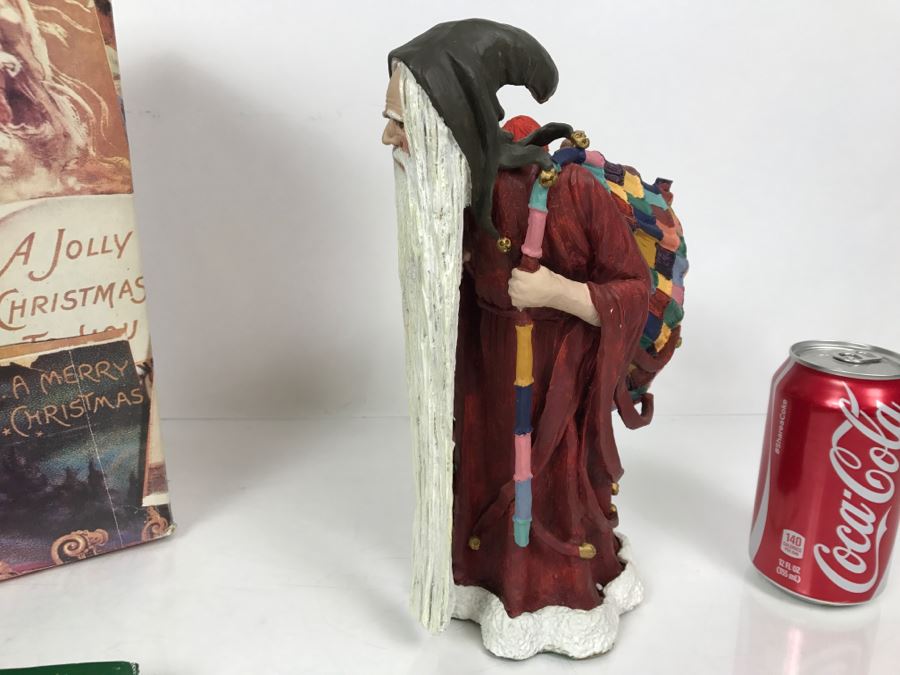 Duncan Royale Medieval Santa Claus Limited Edition 1,279 Of 10,000 R. Rodrigues 1983 With Both And Duncan Royale History Of Santa Claus Book ($700 On Replacements W/O Box) [Photo 12]