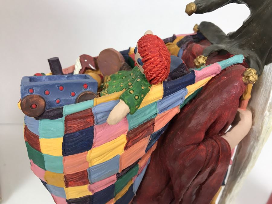 Duncan Royale Medieval Santa Claus Limited Edition 1,279 Of 10,000 R. Rodrigues 1983 With Both And Duncan Royale History Of Santa Claus Book ($700 On Replacements W/O Box) [Photo 9]