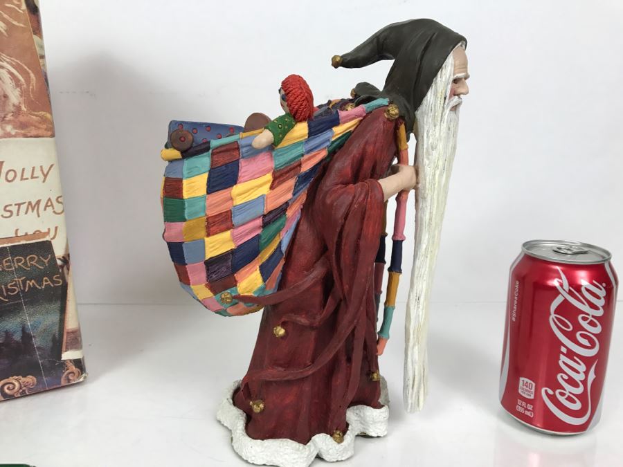 Duncan Royale Medieval Santa Claus Limited Edition 1,279 Of 10,000 R. Rodrigues 1983 With Both And Duncan Royale History Of Santa Claus Book ($700 On Replacements W/O Box) [Photo 7]