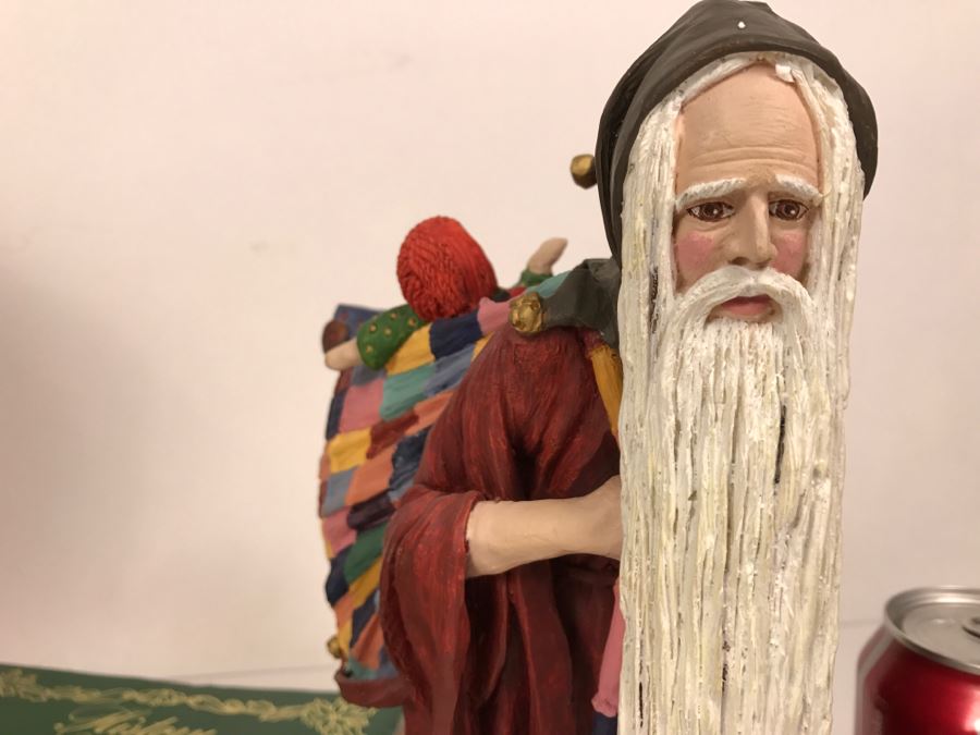 Duncan Royale Medieval Santa Claus Limited Edition 1,279 Of 10,000 R. Rodrigues 1983 With Both And Duncan Royale History Of Santa Claus Book ($700 On Replacements W/O Box) [Photo 6]