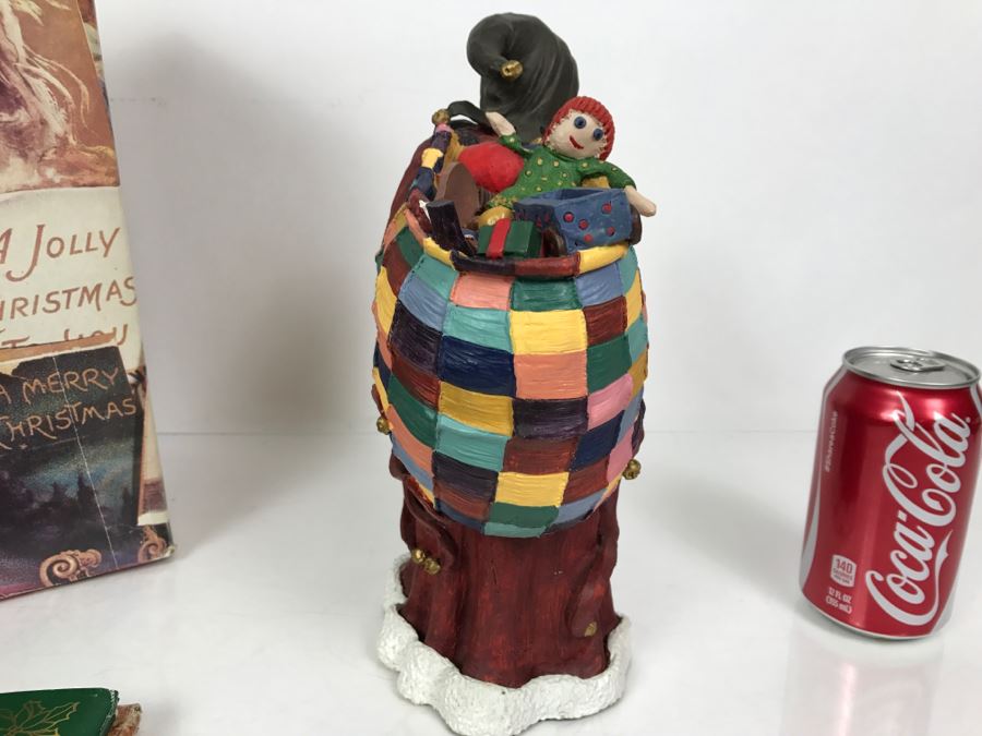 Duncan Royale Medieval Santa Claus Limited Edition 1,279 Of 10,000 R. Rodrigues 1983 With Both And Duncan Royale History Of Santa Claus Book ($700 On Replacements W/O Box) [Photo 10]