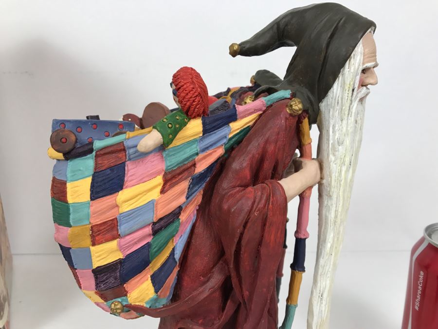 Duncan Royale Medieval Santa Claus Limited Edition 1,279 Of 10,000 R. Rodrigues 1983 With Both And Duncan Royale History Of Santa Claus Book ($700 On Replacements W/O Box) [Photo 8]