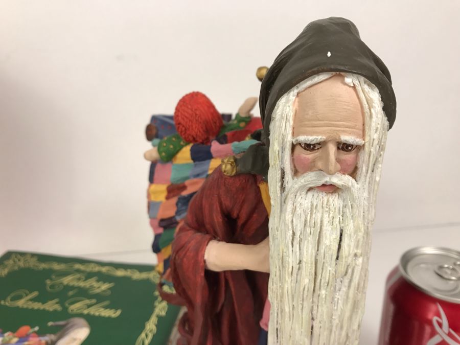 Duncan Royale Medieval Santa Claus Limited Edition 1,279 Of 10,000 R. Rodrigues 1983 With Both And Duncan Royale History Of Santa Claus Book ($700 On Replacements W/O Box) [Photo 5]