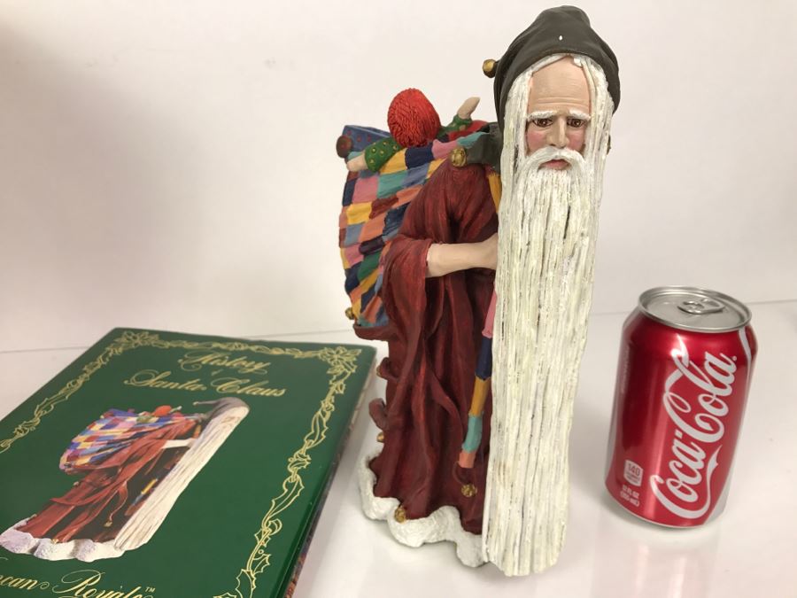 Duncan Royale Medieval Santa Claus Limited Edition 1,279 Of 10,000 R. Rodrigues 1983 With Both And Duncan Royale History Of Santa Claus Book ($700 On Replacements W/O Box) [Photo 4]