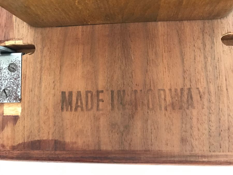 Mid-Century Modern Bruno Mathsson Style Teak Drop Leaf Dining Table [Photo 13]