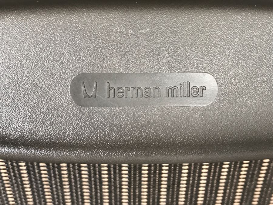Herman Miller Black Office Chair Aeron Two Retails For $950 [Photo 9]
