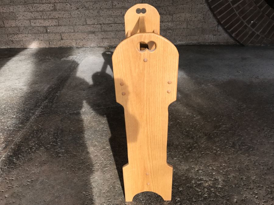 Handmade Wooden Quilt Rack [Photo 6]