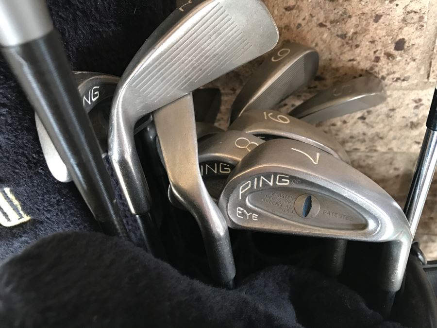 Two Sets Of Women's Golf Clubs With Golf Bags COBRA And PING (Owner Almost Played Professional Golf) [Photo 10]