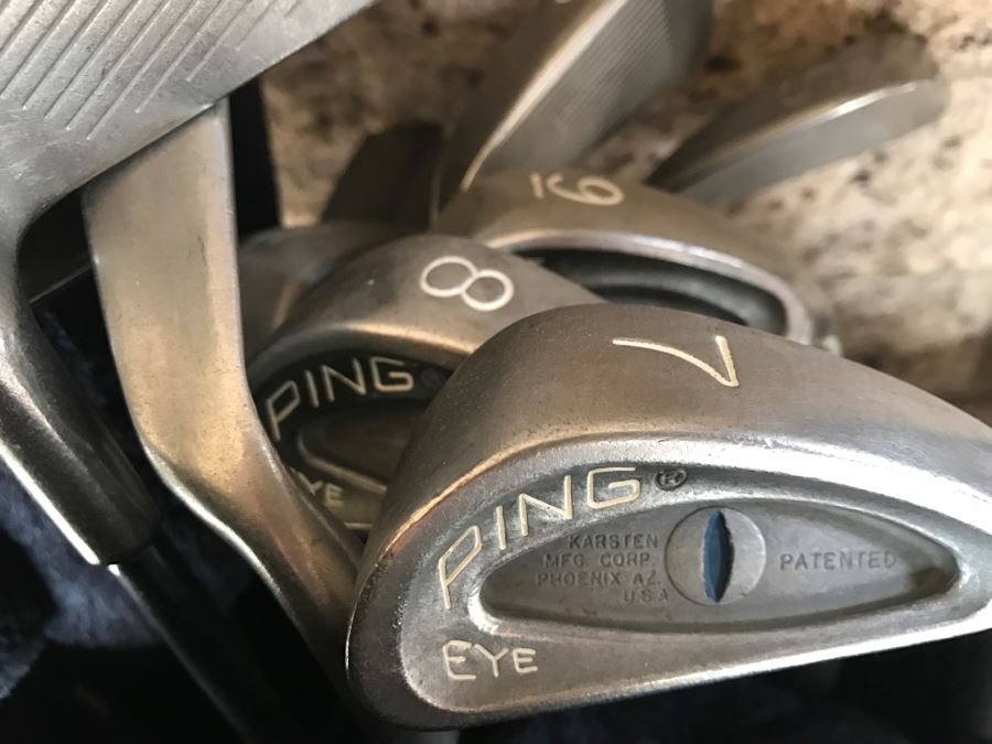 Two Sets Of Women's Golf Clubs With Golf Bags COBRA And PING (Owner Almost Played Professional Golf) [Photo 15]