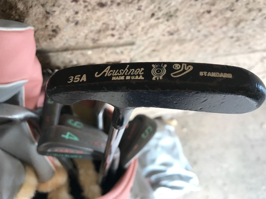 Two Sets Of Women's Golf Clubs With Golf Bags COBRA And PING (Owner Almost Played Professional Golf) [Photo 17]