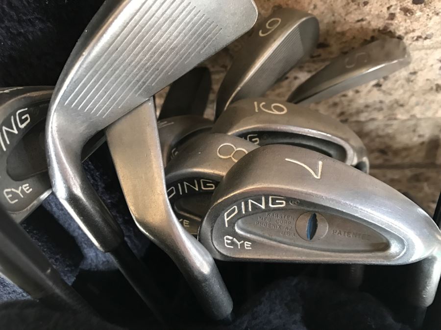 Two Sets Of Women's Golf Clubs With Golf Bags COBRA And PING (Owner Almost Played Professional Golf) [Photo 11]